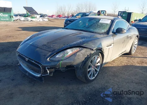 2016 Jaguar F-Type из США, поврежденный, VIN SAJWA6AT5G8K31153